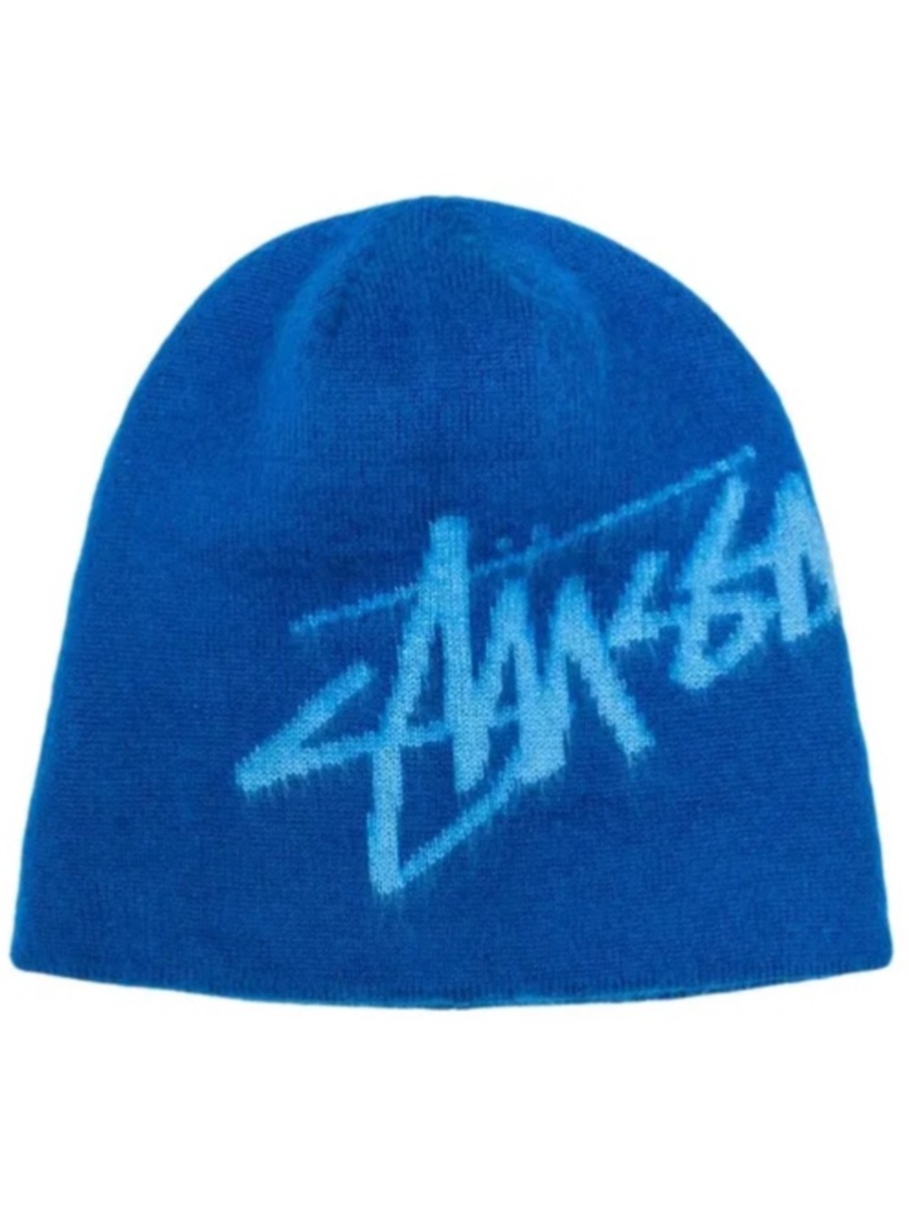 🆕 Stussy Beanie Brushed Out Blue stüssy Skullcap